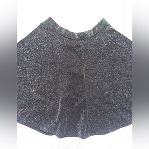 Glitter Topshop skater skirt